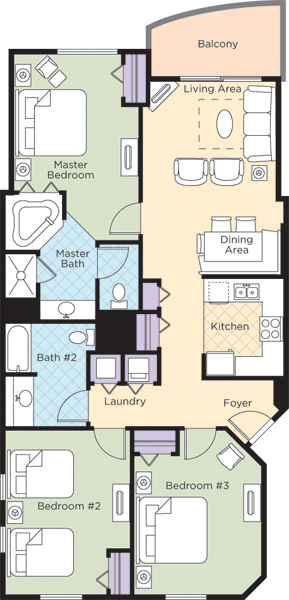 Ocean Walk Resort 3 Bedroom Condo