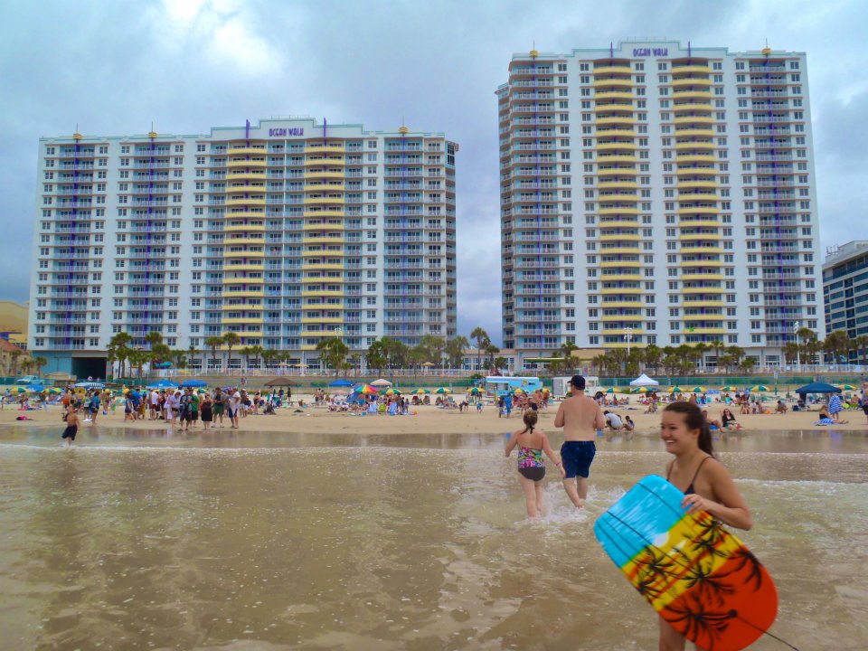 Ocean Walk Resort Beach - You Just Can't Get Any Closer