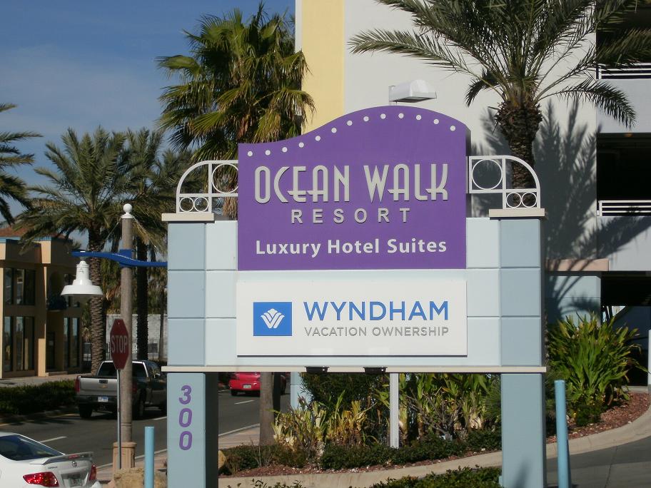 Ocean Walk Resort Beach - You Just Can't Get Any Closer